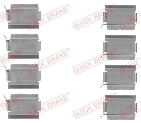 Монтажний компл.,гальм.колодки quick brake 109-1820