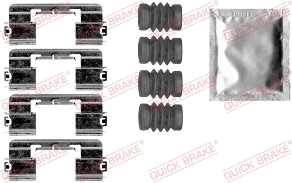 Монтажний компл.,гальм.колодки quick brake 109-1875