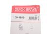 Монтажний компл.,гальм.колодки quick Brake 109-1890