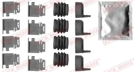 Монтажний компл.,гальм.колодки quick brake 109-1890
