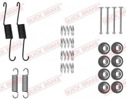 Монтажний комплект колодки quick Brake 105-0031 на Тойота Ярис