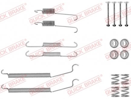 Монтажний комплект колодки quick Brake 105-0039 на Рено Cимбол