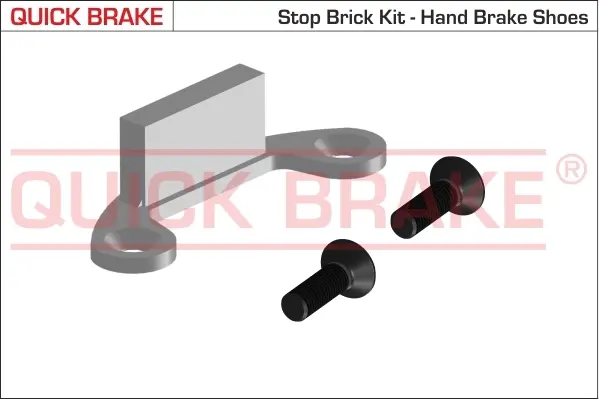 Монтажний комплект колодки quick brake 105-0481