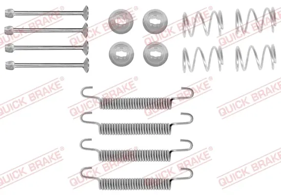 Монтажний комплект колодки quick brake 105-0711