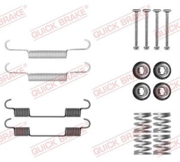 Монтажний комплект колодки quick Brake 105-0897 на Ниссан Murano z50