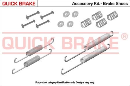 Монтажний комплект quick Brake 105-0021 на Рено Kadjar