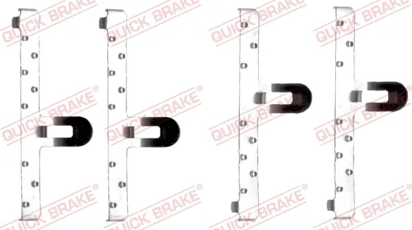 Монтажный комплект дисковых колодок VW quick brake 1091048