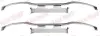 Монтажный комплект перед. колодок DB Vito 93-Sprinter 95 quick brake 1091213