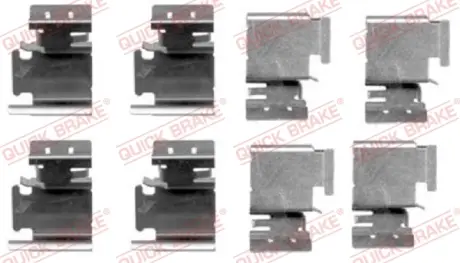 Монтажный комплект перед. колодок Toyota/Fiat Punto/Gr. Punto 1.9D 05-/VW Crafter 2.0TDi 11- quick brake 1091298