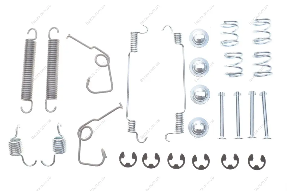 Монтажный комплект зад. барабанных колодок Ford Transit 130- 8/91- 280x63 Quick Brake 1050706 (фото 1)