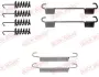Монтажный комплект зад. барабанных колодок VW LT +Sprinter 160X25 95- Quick Brake 1050775 (фото 1)