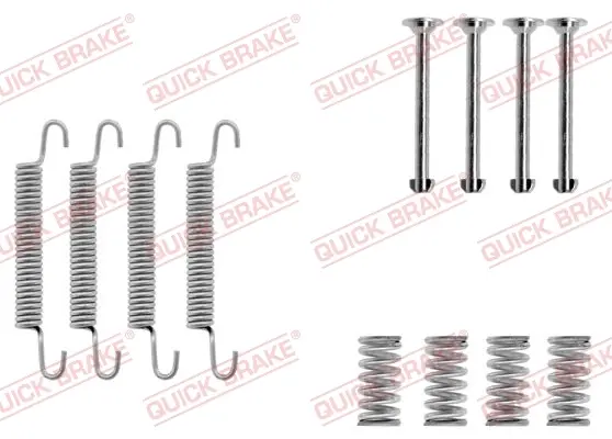 Пружинки колодок гальмівних Opel Omega,Vectra, quick brake 105-0667
