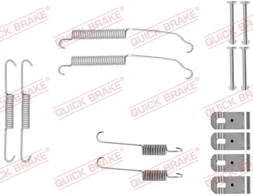 Р/к барабанних гальм. колодок Quick Brake 105-0015 (фото 1)