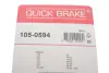 Р/к барабанних гальм. колодок Quick Brake 1050594 (фото 2)