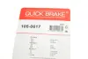 Р/к барабанних гальм. колодок quick brake 1050617
