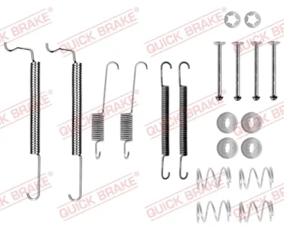 Р/к барабанних гальм. колодок Quick Brake 105-0629