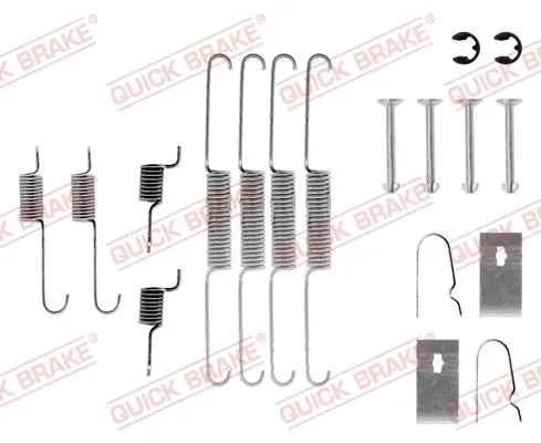 Р/к барабанних гальм. колодок quick brake 105-0636