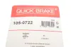 Р/к барабанних гальм. колодок Quick Brake 1050722 (фото 3)