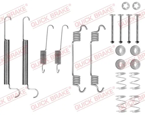 Р/к барабанних гальм. колодок quick brake 105-0766