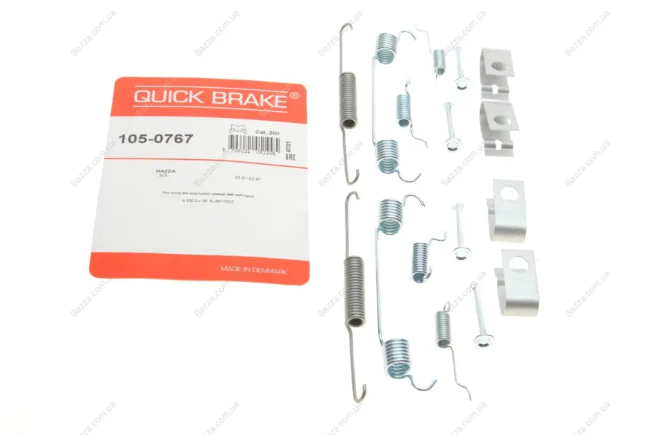 Р/к барабанних гальм. колодок quick brake 1050767