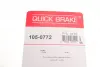 Р/к барабанних гальм. колодок quick brake 1050772