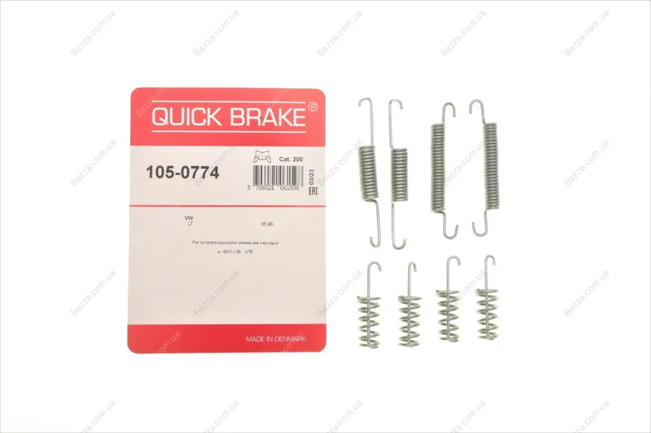 Р/к барабанних гальм. колодок quick brake 105-0774