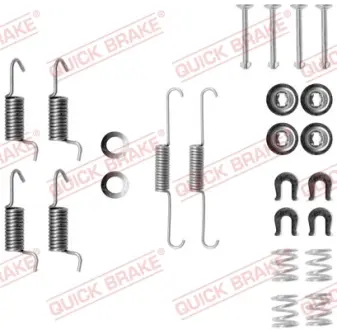 Р/к барабанних гальм. колодок Quick Brake 105-0788