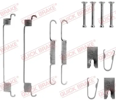 Р/к барабанних гальм. колодок quick brake 105-0789