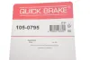 Р/к барабанних гальм. колодок quick brake 1050795