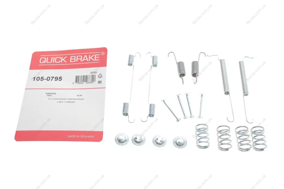 Р/к барабанних гальм. колодок quick brake 1050795