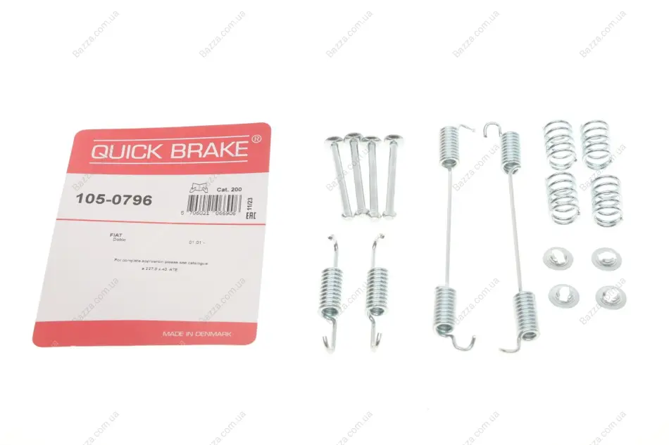 Р/к барабанних гальм. колодок Quick Brake 1050796 (фото 1)