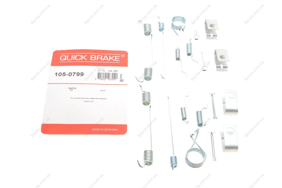 Р/к барабанних гальм. колодок quick brake 1050799