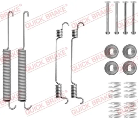 Р/к барабанних гальм. колодок quick brake 105-0806