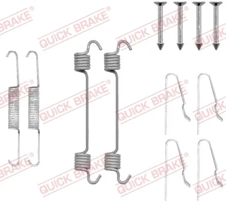 Р/к барабанних гальм. колодок quick brake 105-0808