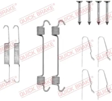 Р/к барабанних гальм. колодок quick brake 105-0808