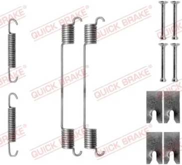 Р/к барабанних гальм. колодок quick brake 105-0814