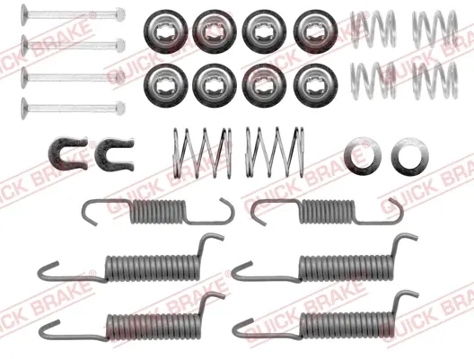 Р/к барабанних гальм. колодок quick brake 105-0821
