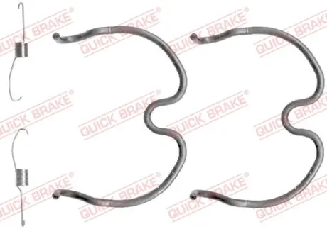 Р/к барабанних гальм. колодок quick brake 105-0837