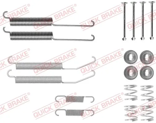 Р/к барабанних гальм. колодок quick brake 105-0845