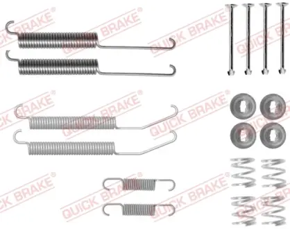 Р/к барабанних гальм. колодок quick brake 105-0845