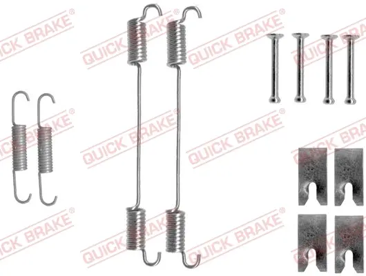 Р/к барабанних гальм. колодок quick brake 105-0862