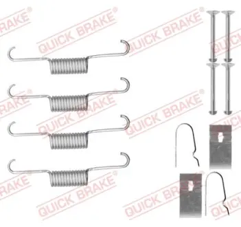 Р/к барабанних гальм. колодок quick brake 1050884