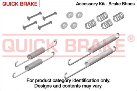Колодки ручного (стоячого) тормоза quick Brake 105-0887