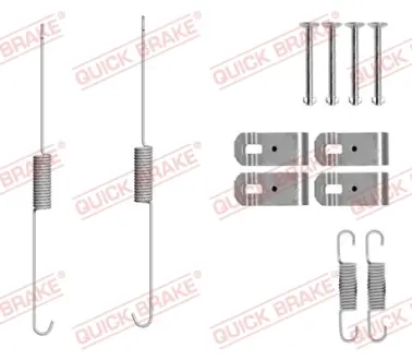 Р/к барабанних гальм. колодок Quick Brake 105-0888