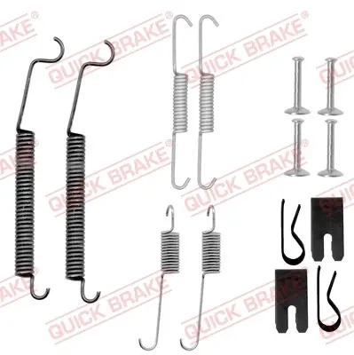 Р/к барабанних гальм. колодок quick brake 105-0891