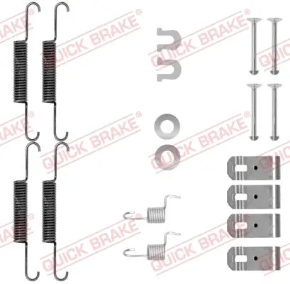 Р/к барабанних гальм. колодок quick brake 105-0895