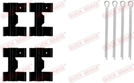 Р/к дискових гальм. колодок quick brake 109-0951