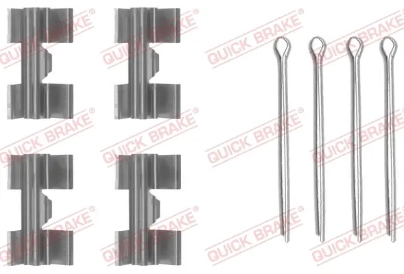 Р/к дискових гальм. колодок quick brake 109-0969