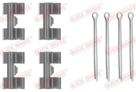 Р/к дискових гальм. колодок quick brake 109-0969