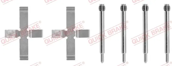 Р/к дискових гальм. колодок Quick Brake 109-0980 (фото 1)